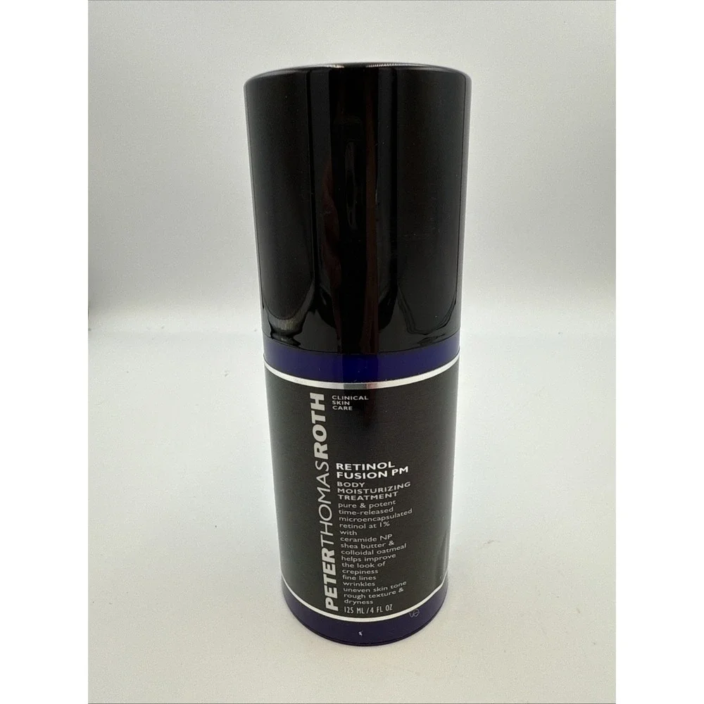 Peter Thomas Roth Retinol Fusion PM Body Moisturizing Treatment ~ 125ml/4oz, New